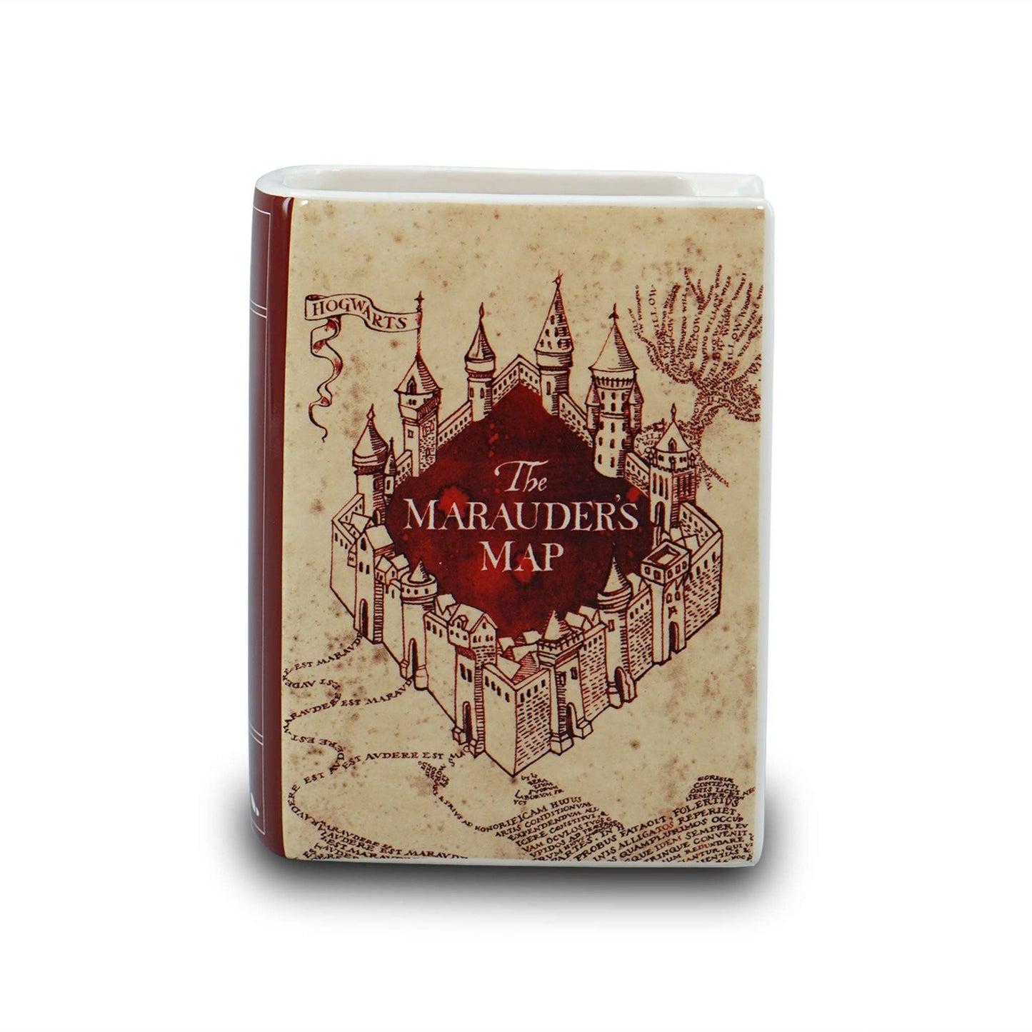 Cache-pot livre en céramique Harry Potter - Carte du Maraudeur 14 cm