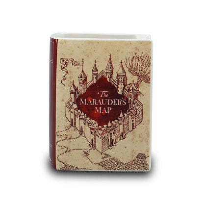 Cache-pot livre en céramique Harry Potter - Carte du Maraudeur 14 cm