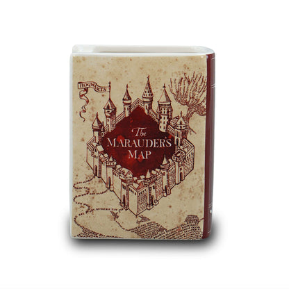 Cache-pot livre en céramique Harry Potter - Carte du Maraudeur 14 cm