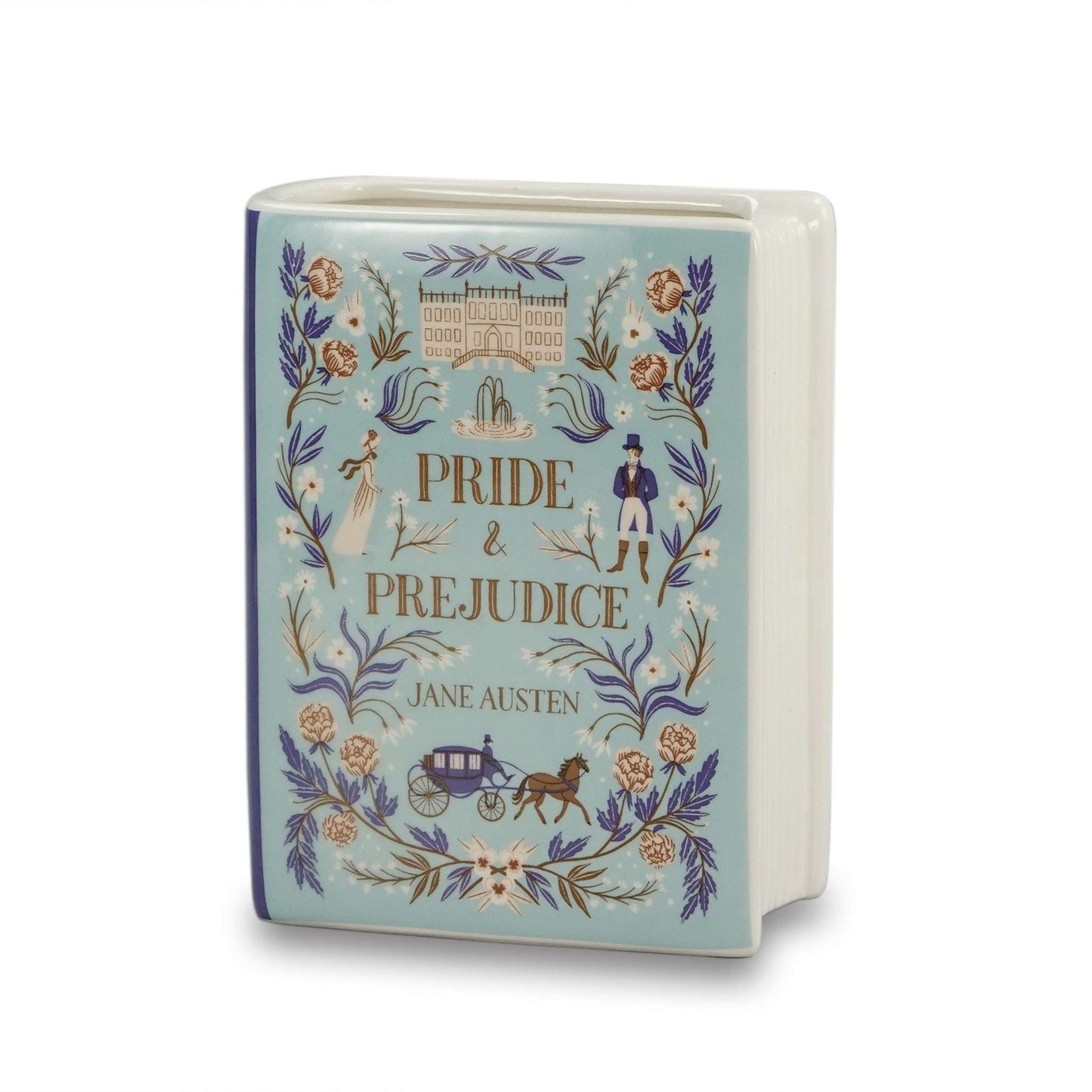 Vase en céramique Jane Austen - Pride & Prejud. 14 cm