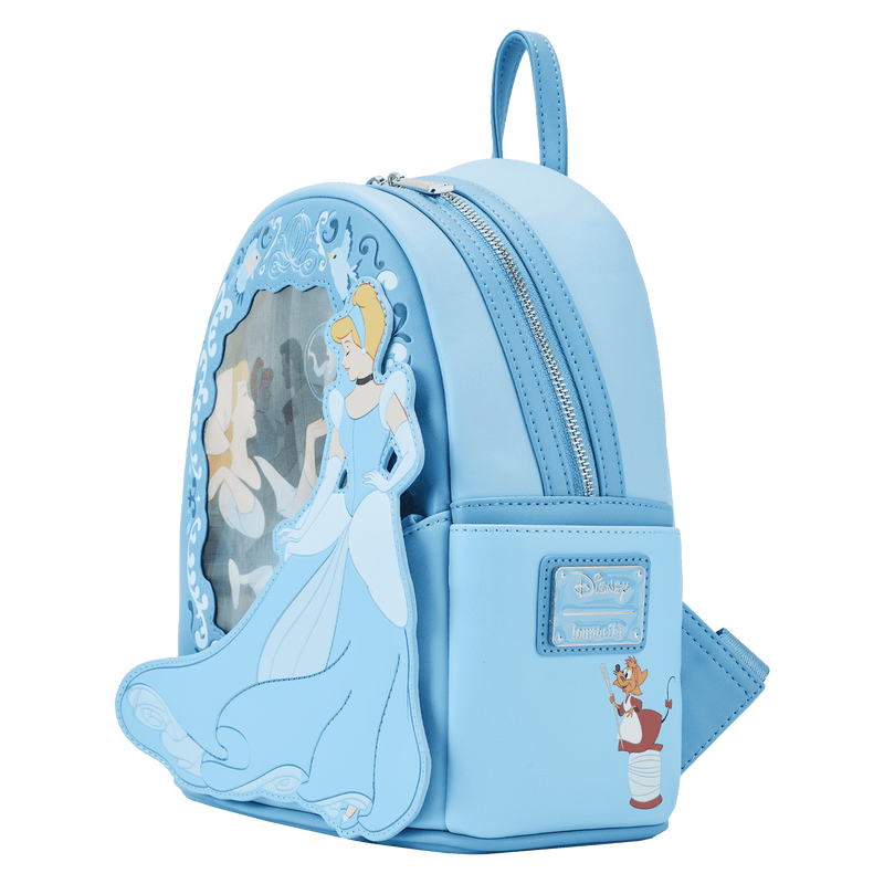 Cinderella „Prinzessin“ Mini-Rucksack (linsenförmig) 