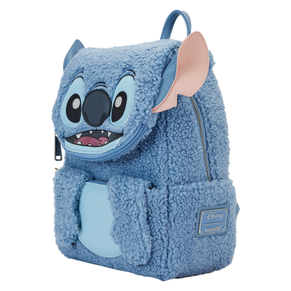 Mini backpack Lilo and Stitch - Stitch "Sherpa"