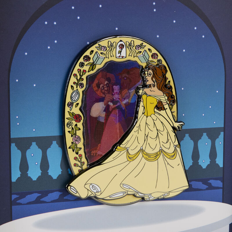 Pins Lenticulaire La Belle et la Bête "Belle" - Princess Series