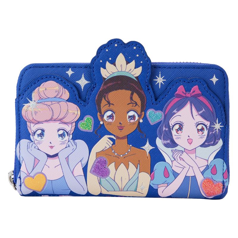 DISNEY PRINCESS – Manga-Stil – LoungeFly-Geldbörse