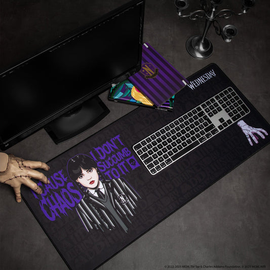 Tapis de bureau Je sème le chaos