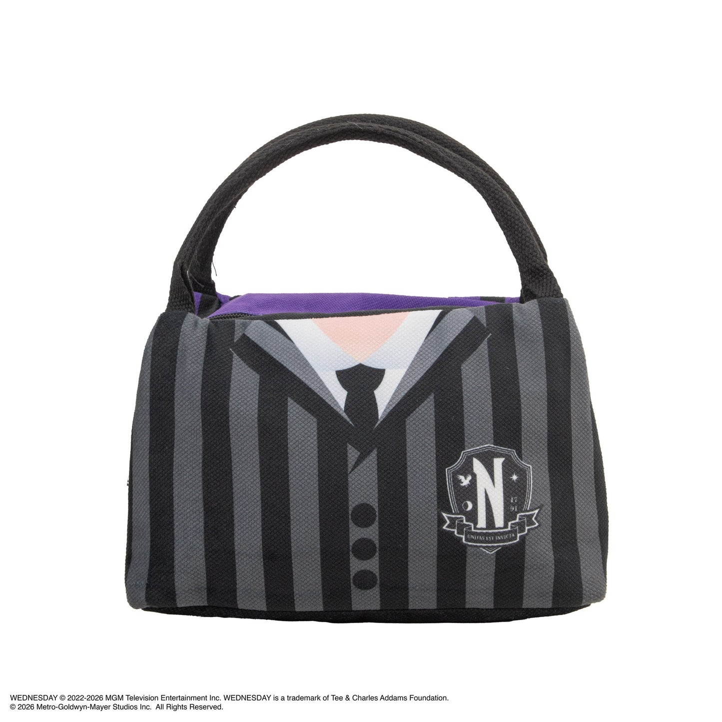 Sac Repas Nevermore Noir & Violet