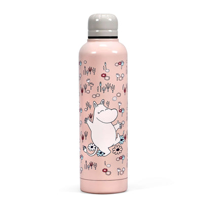 Moomin Metal Water Bottle - Pink 500 ml
