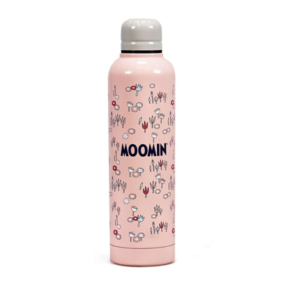 Moomin Metal Water Bottle - Pink 500 ml