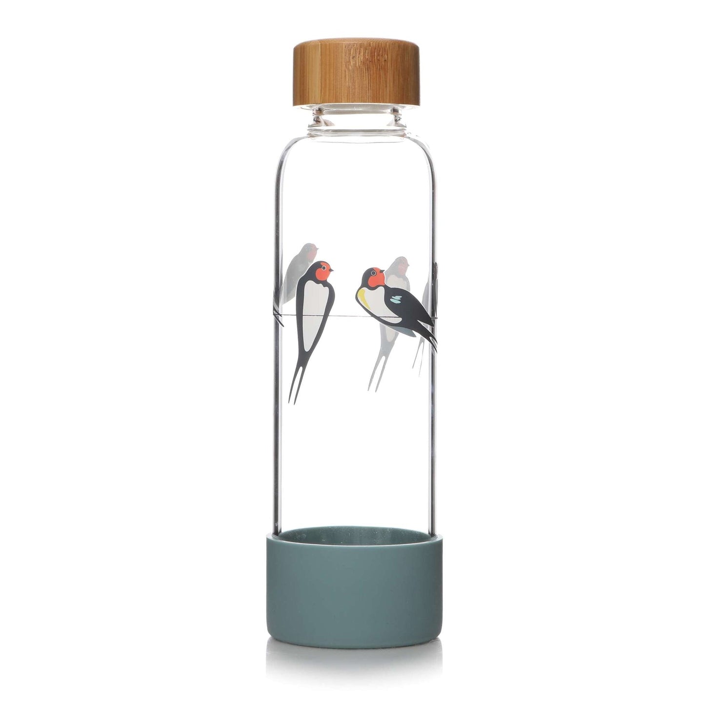Gourde en verre RSPB - hirondelles 500 ml