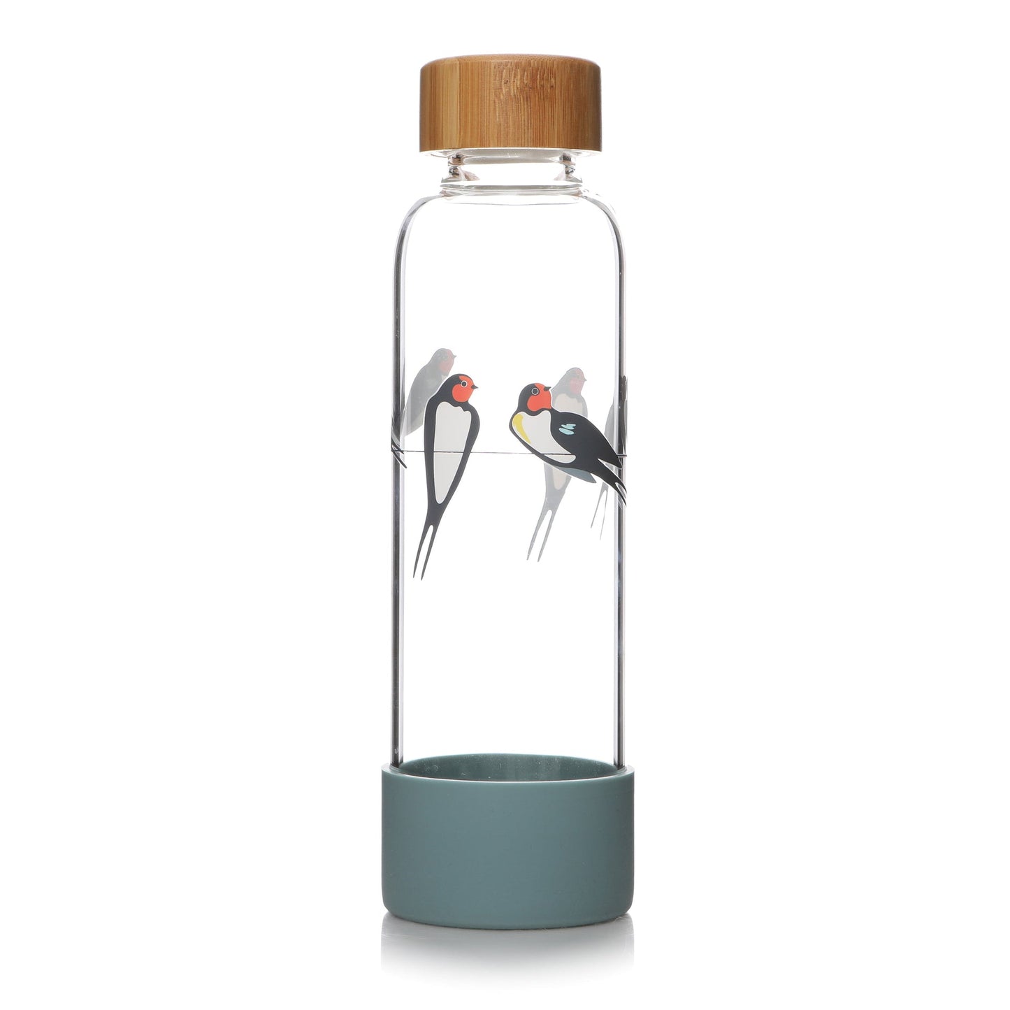 Gourde en verre RSPB - hirondelles 500 ml