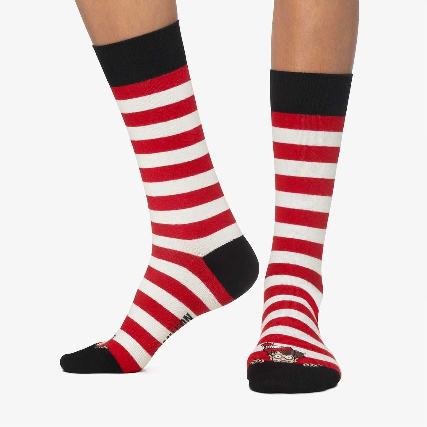 Charlie Peek-A-Boo Socken – Streifen