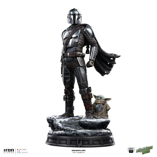 Statue The Mandalorian und Grogu - The Mandalorian Film - Legacy Replica 1/4 - The Mandalorian & Grogu