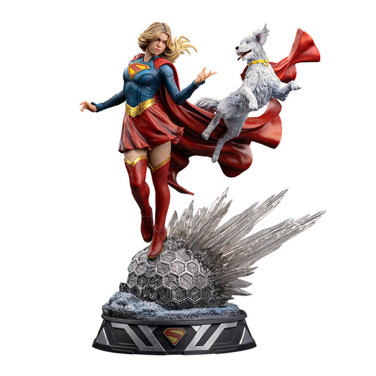 Statue Supergirl & Krypto – Supergirl Movie – Art Scale 1/10 – DC Comics