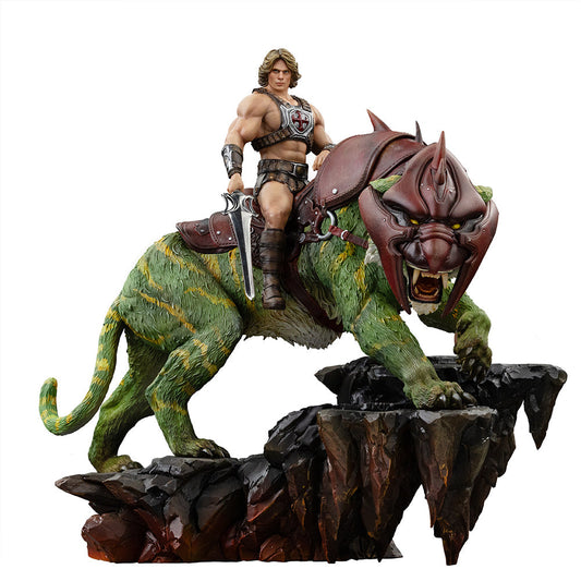Statue He-Man und Battle Cat – Masters of the Universe Movie – Deluxe Art Scale 1/10