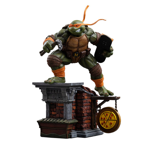 Statue Michelangelo Entfesselt - Teenage Mutant Ninja Turtles - Art Scale 1/10