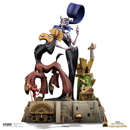 Statue Kuzco und Yzma - Ein Königreich für ein Lama - Deluxe Art Scale 1/10 - Disney
