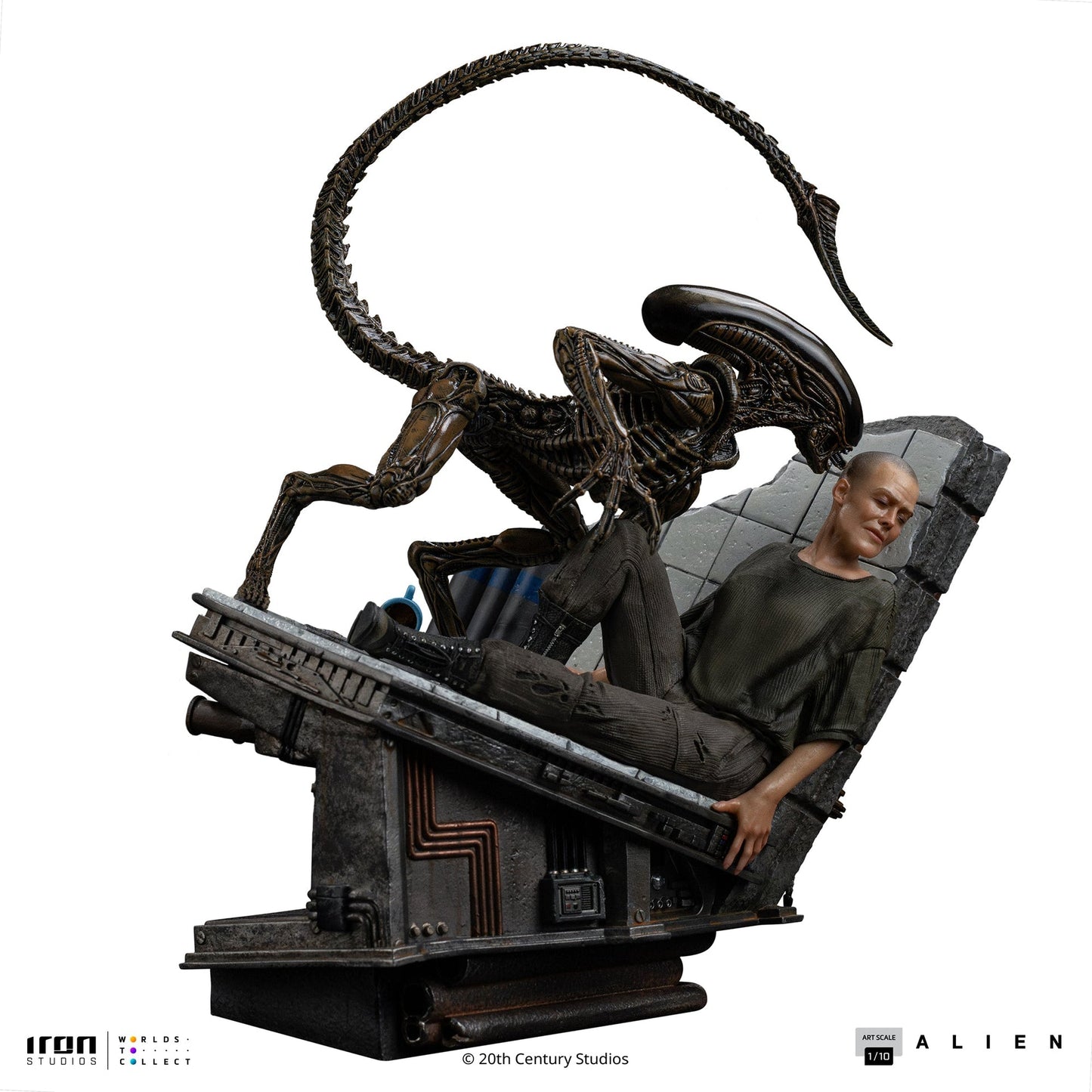Statue Ellen Ripley und Dog Alien - Alien 3 - Art Scale 1/10 - Predator