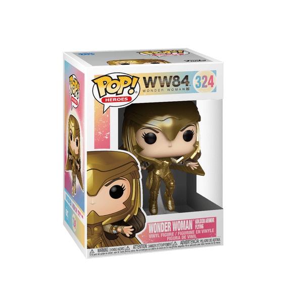 Pop! Wonder Woman Golden Armor Flying