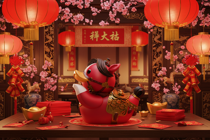 Canard Nouvel An Chinois - Cheval (Collectors Edition)
