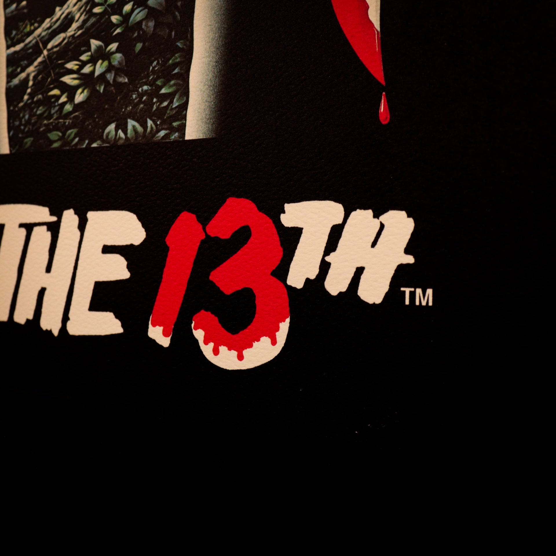 Affiche collector Vendredi 13 - A3