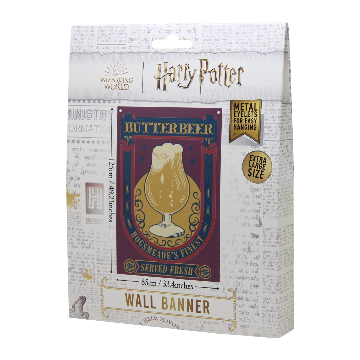 Bannière murale Harry Potter - Butterbeer
