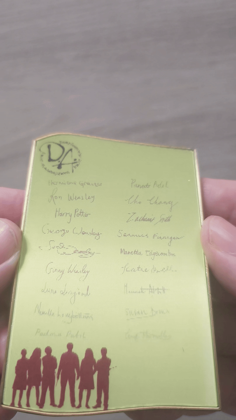 Lingot collector Harry Potter - Dumbledore's Army