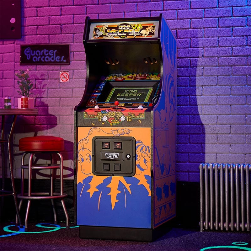 Taito Zoo Keeper Quarter Size Arcade Cabinet