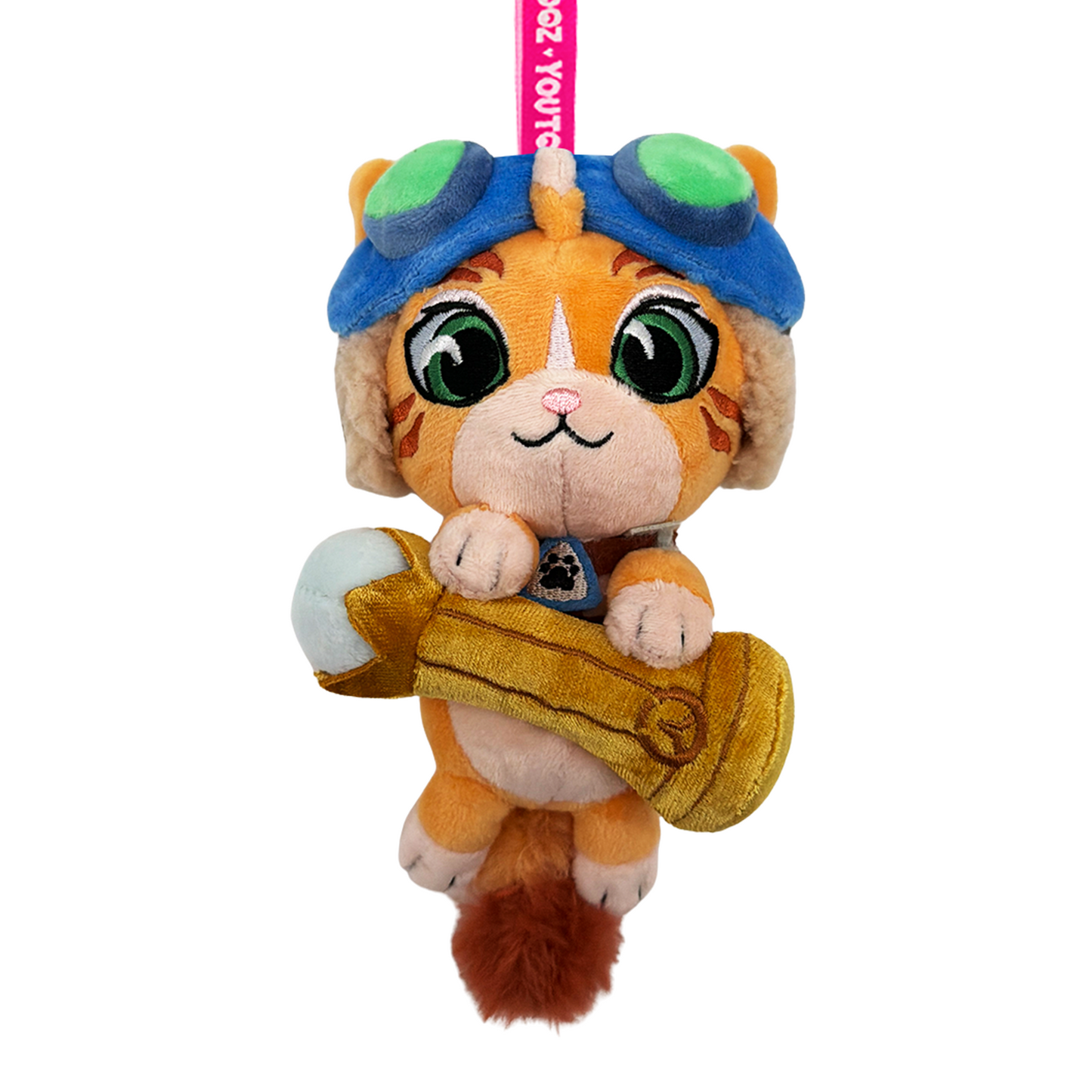 Jetpack Cat Keychain (5in)