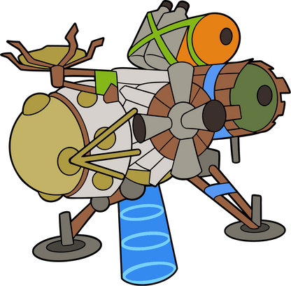 Outer Wilds Ship Bobble Pin