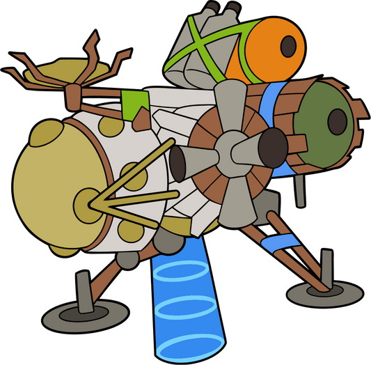 Outer Wilds Raumschiff-Wackelpin
