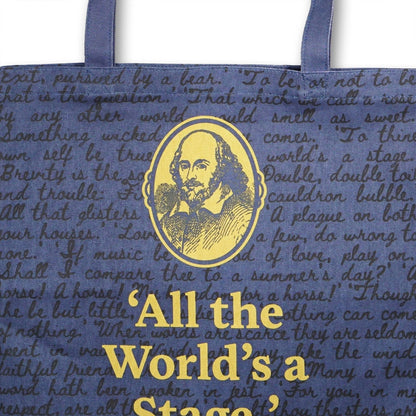 Sac cabas Shakespeare - Le monde est une scène