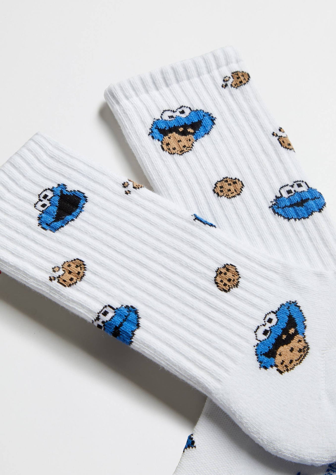 Chaussettes BeSesameStreet Cookie Monster Full Street