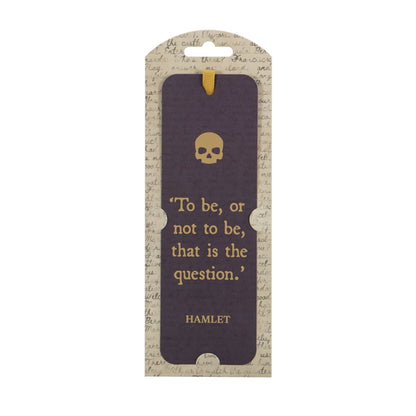 Marque-page papier Shakespeare - Hamlet