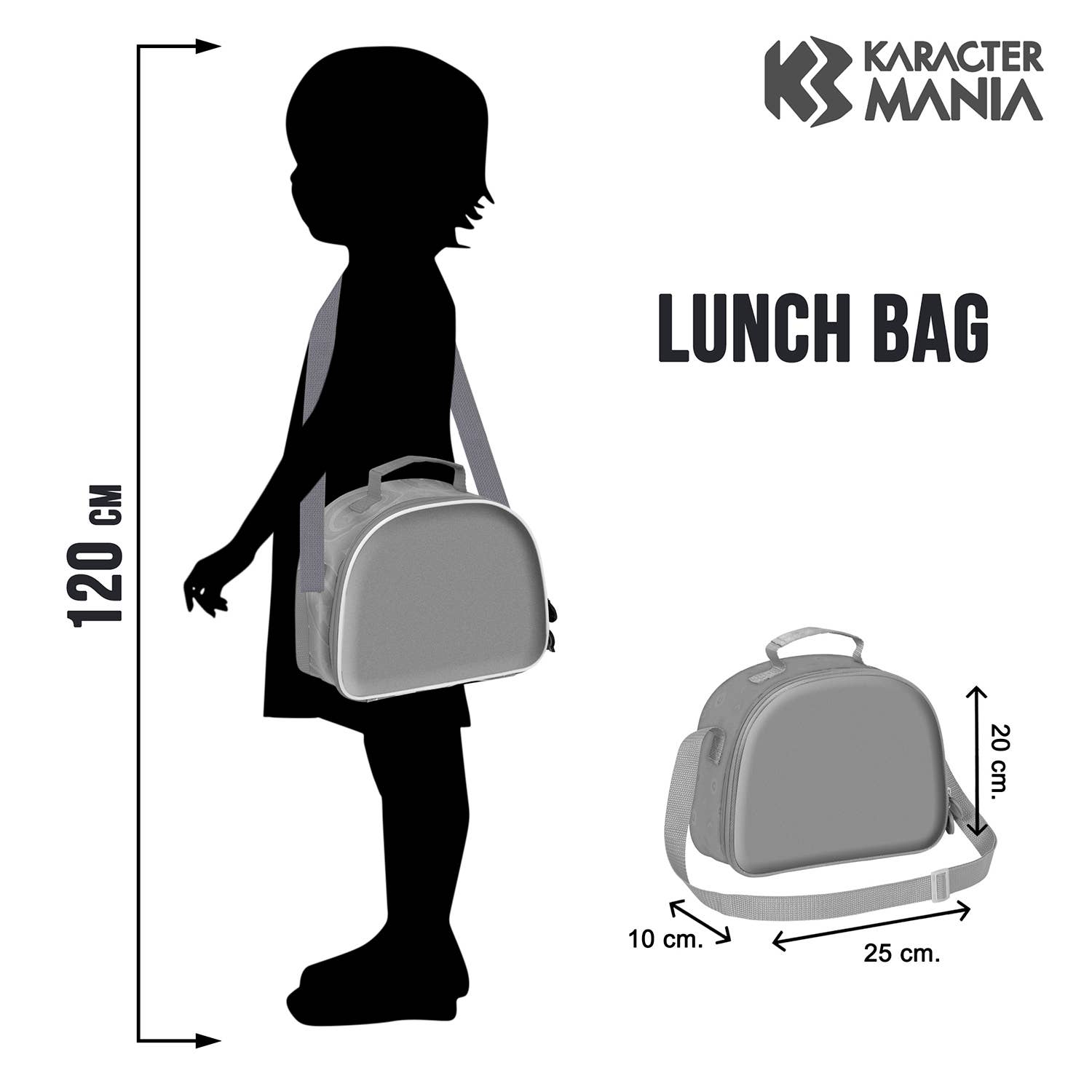 Sac Repas 3D Hello Kitty « Friendship » – Bleu