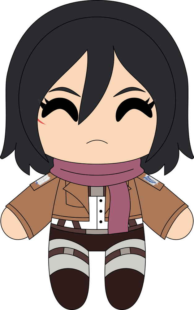 Chibi Mikasa Plüschtier (23 cm)