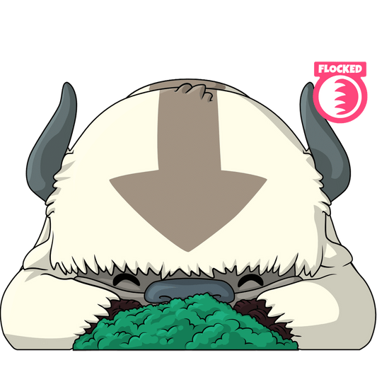 Appa Hiding Flocked