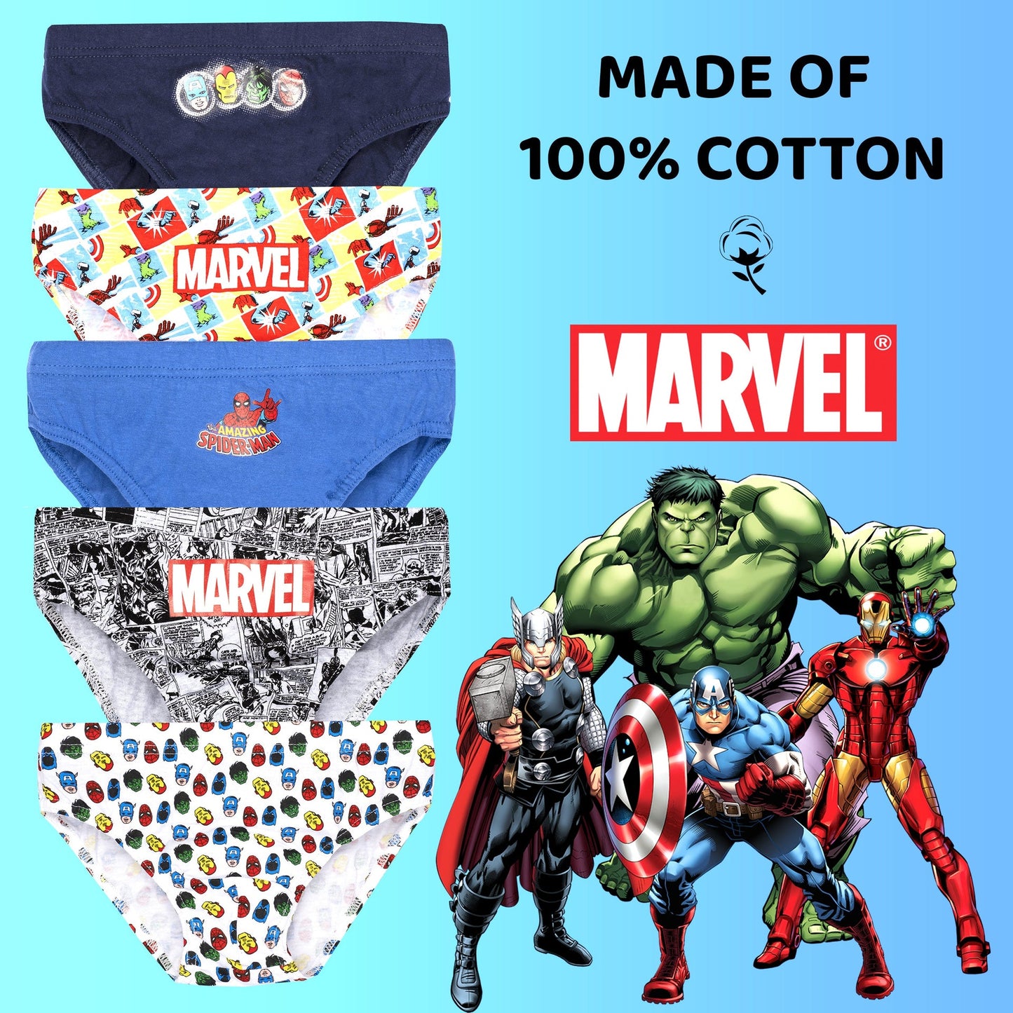 Sous-vêtement enfant – Marvel