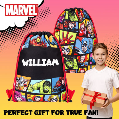 Sac à cordon – Avengers PE sac à cordon | with Name | Fringoo