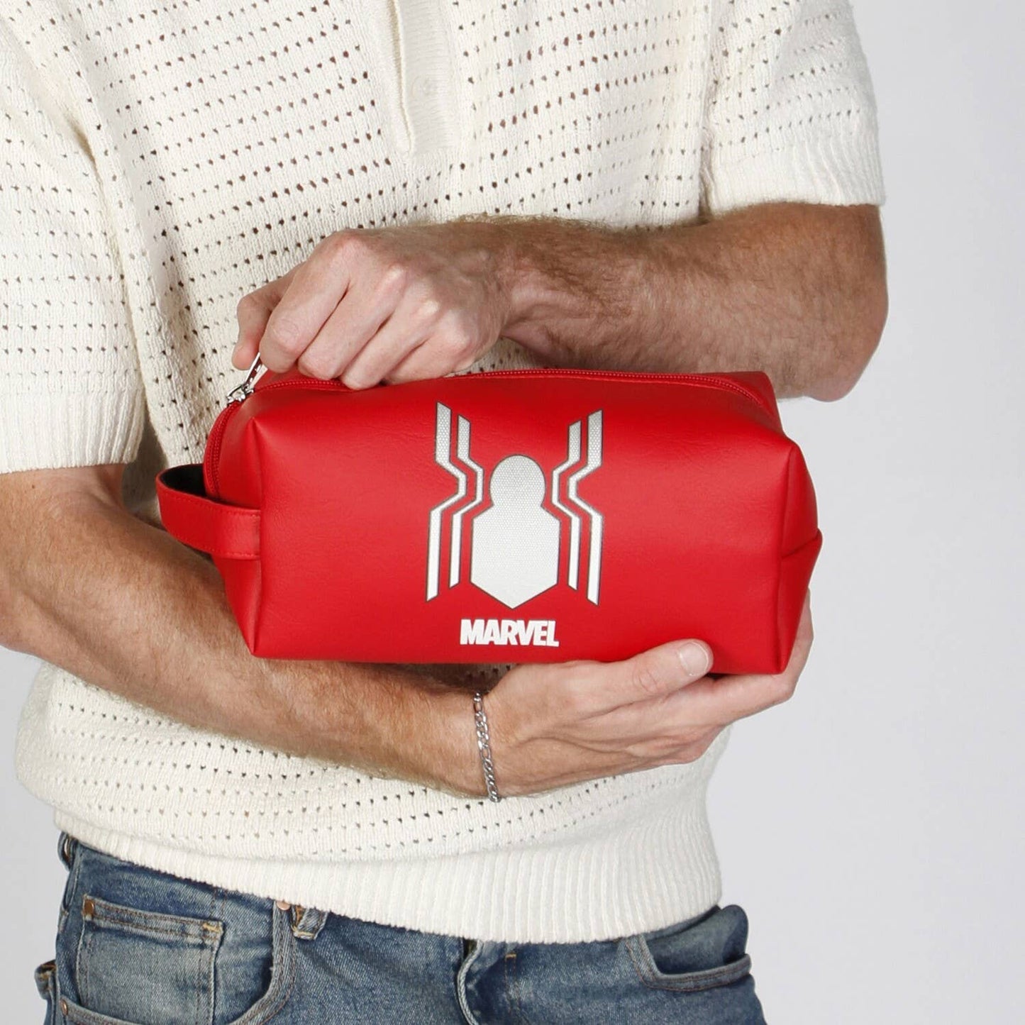 Trousse de Toilette de Voyage Brick PLUS Marvel Spider-Man « Spider » – Rouge