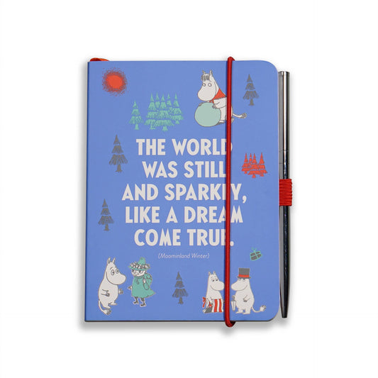 Carnet A6 Moomin - et Stylo Hiver