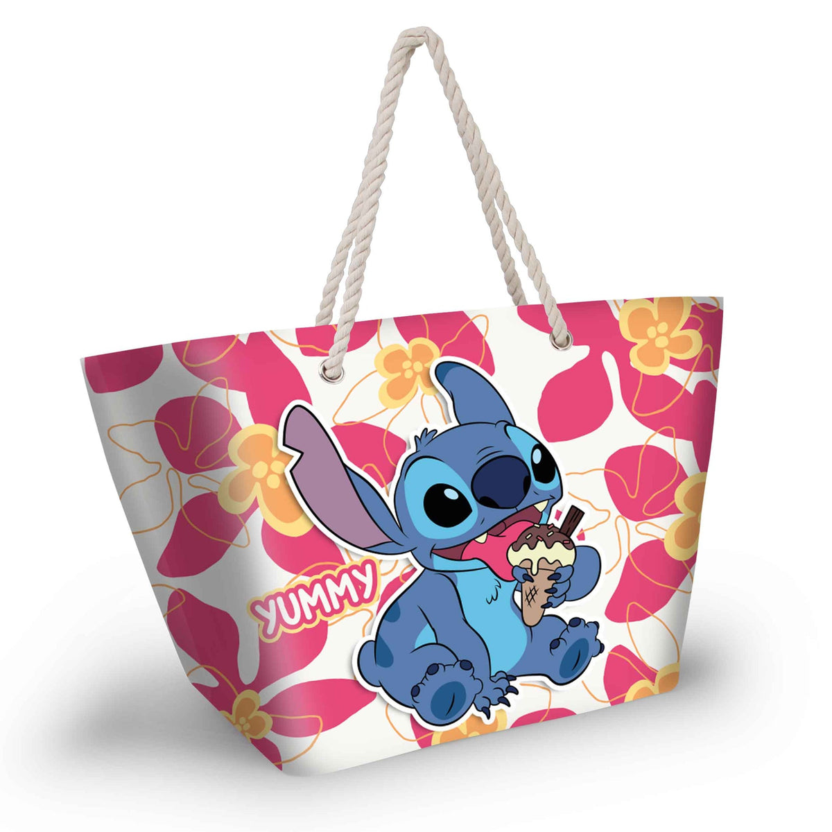 sac de plage lilo stitch cornet de glace karactermania