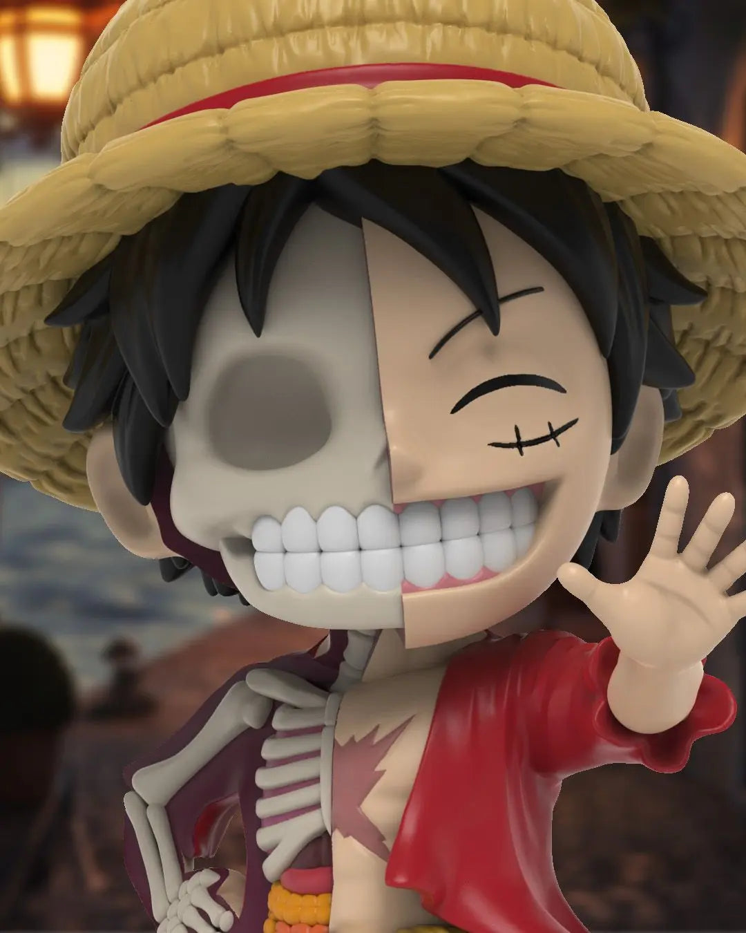 xxray one piece luffy wanted series mighty jaxx