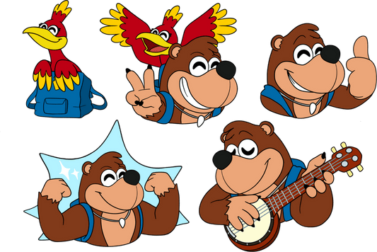 Banjo Kazooie Pin-Set (Banjo)