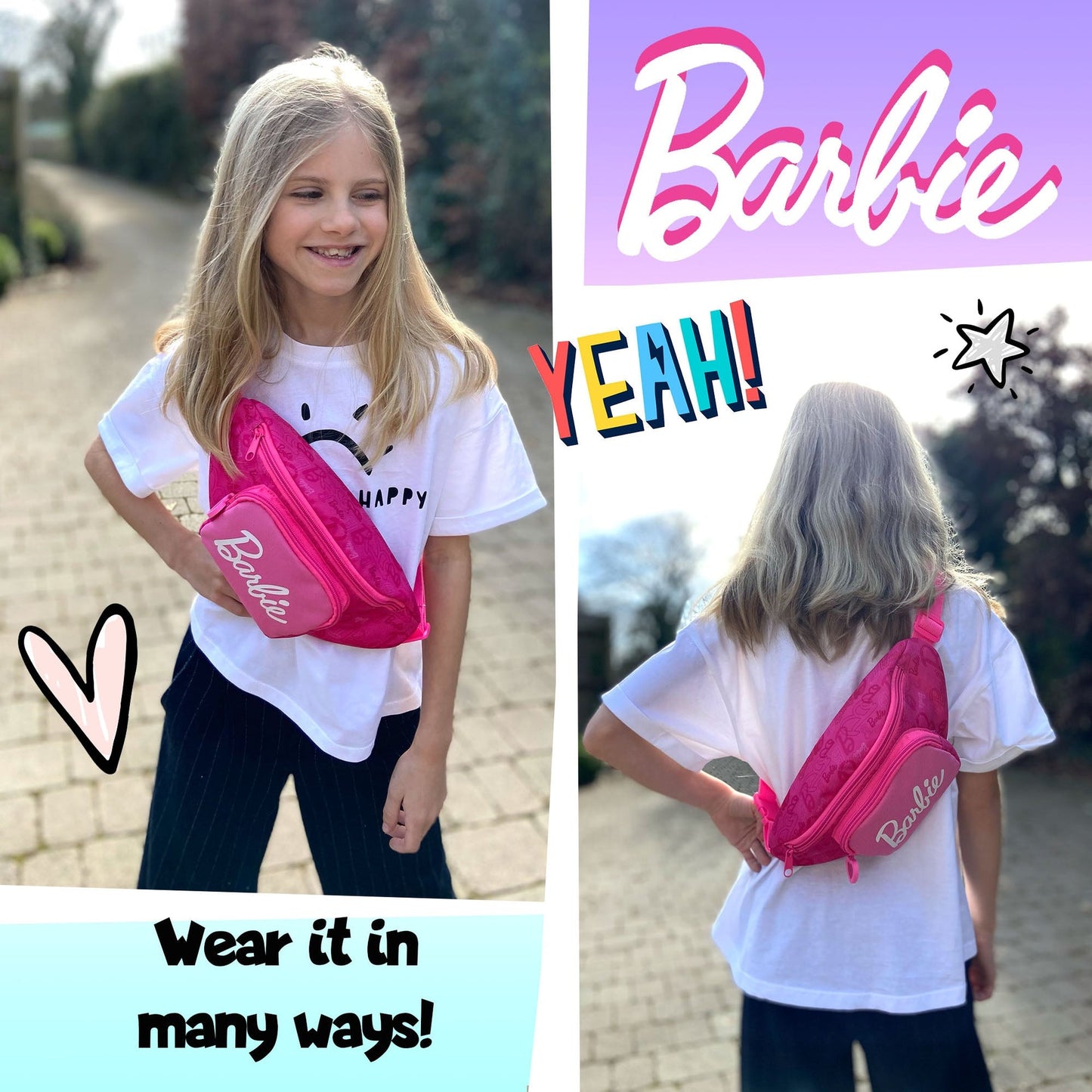 Sac banane ceinture – Barbie