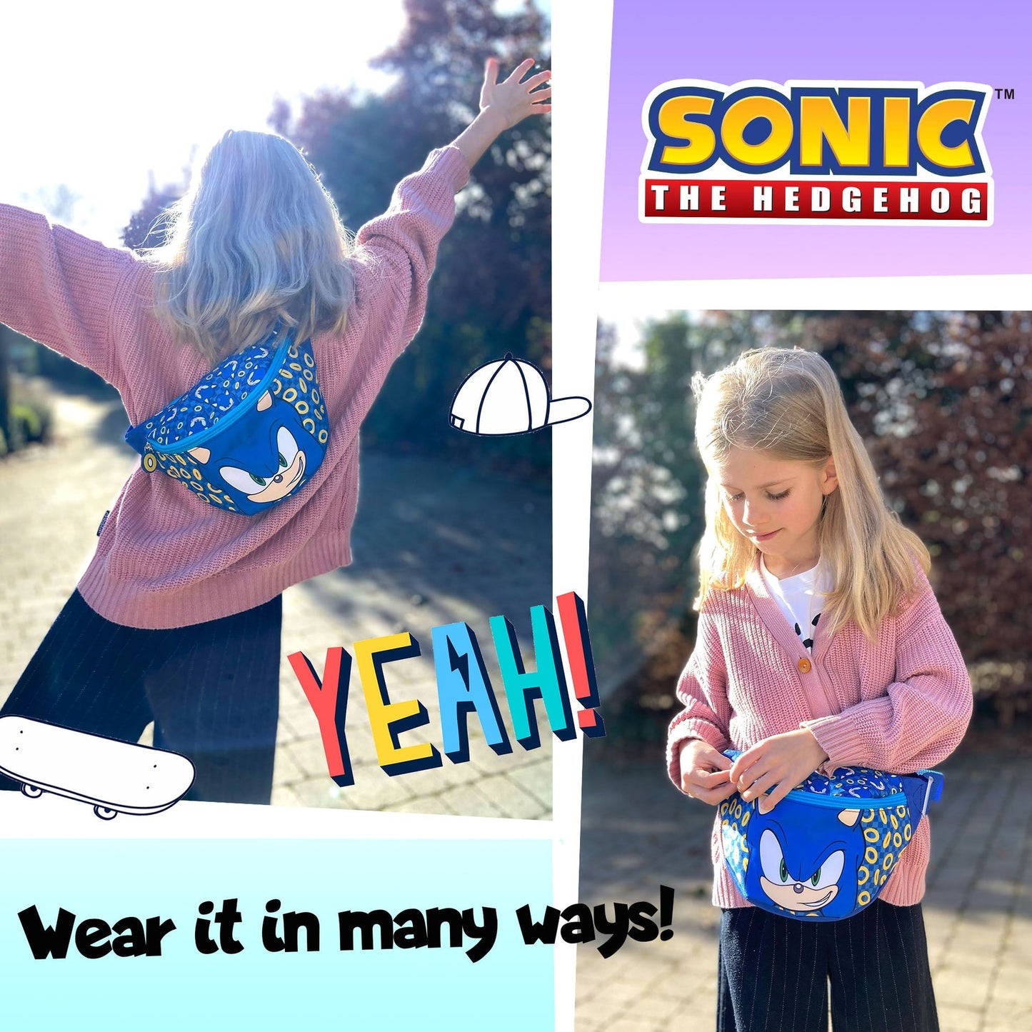Sac banane ceinture – Sonic