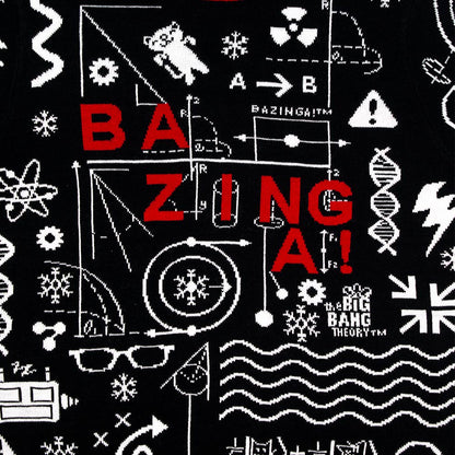 Pull de Noël The Big Bang Theory - Bazinga