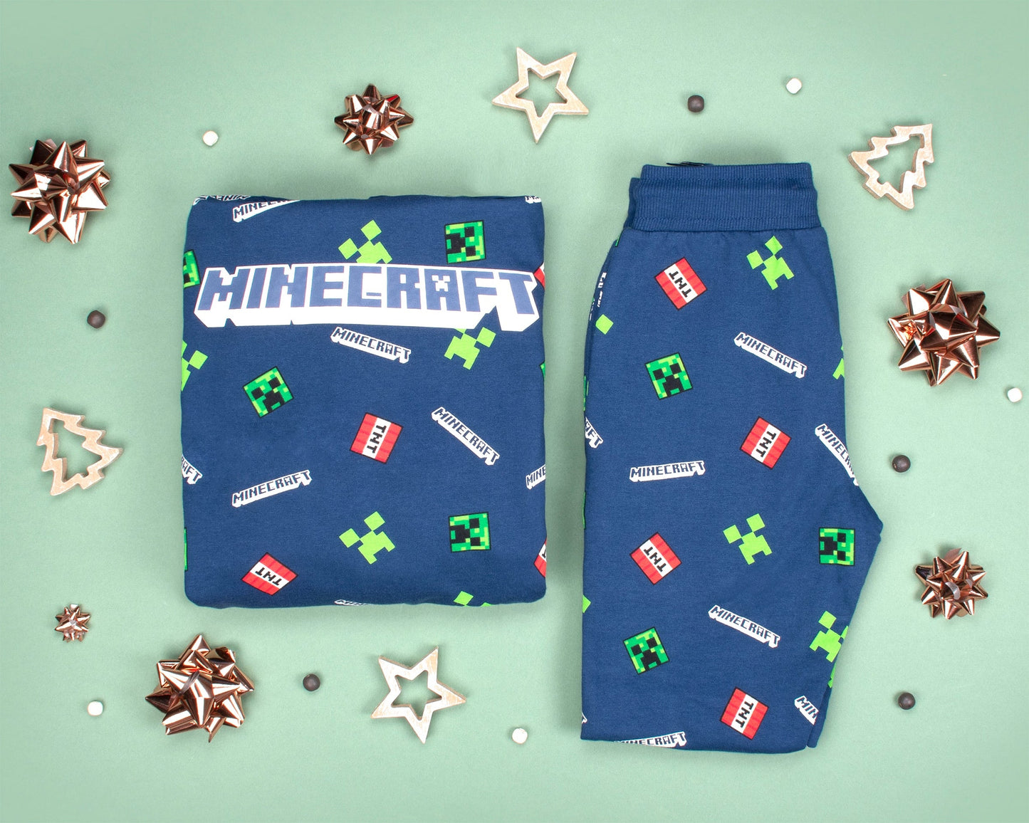 Pantalon de jogging Minecraft – Navy Pattern