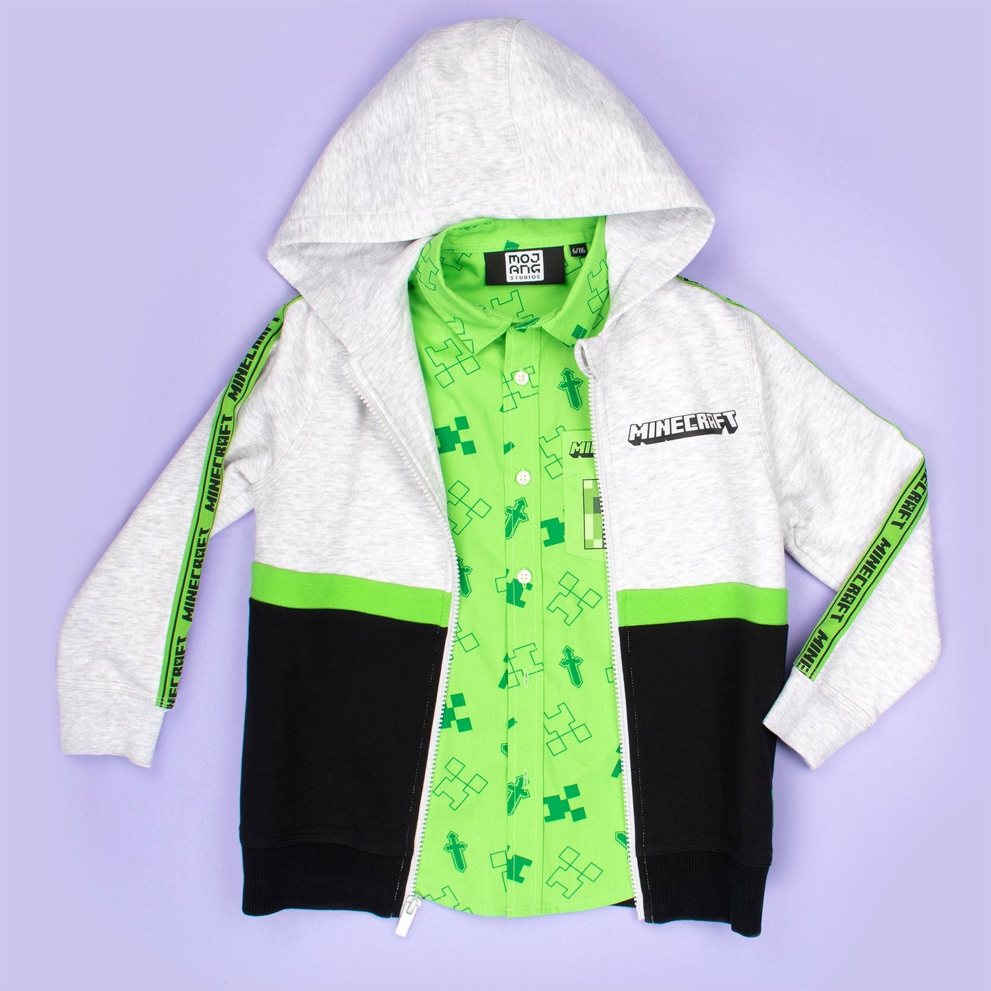 T-shirt Minecraft – Short Sleeve vert Shirt