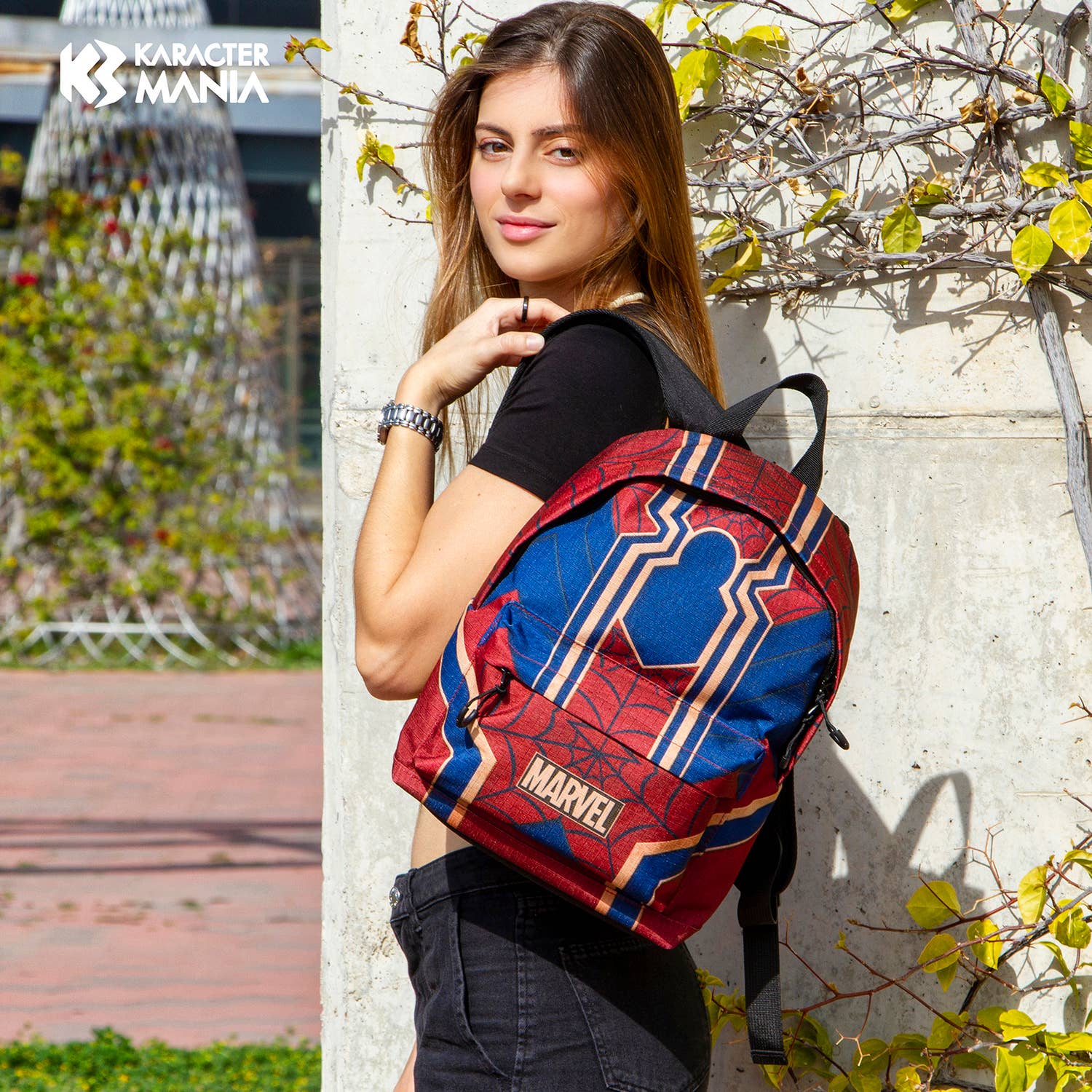 Sac à Dos HS FAN Marvel Spider-Man « Drop-Petit » – Rouge