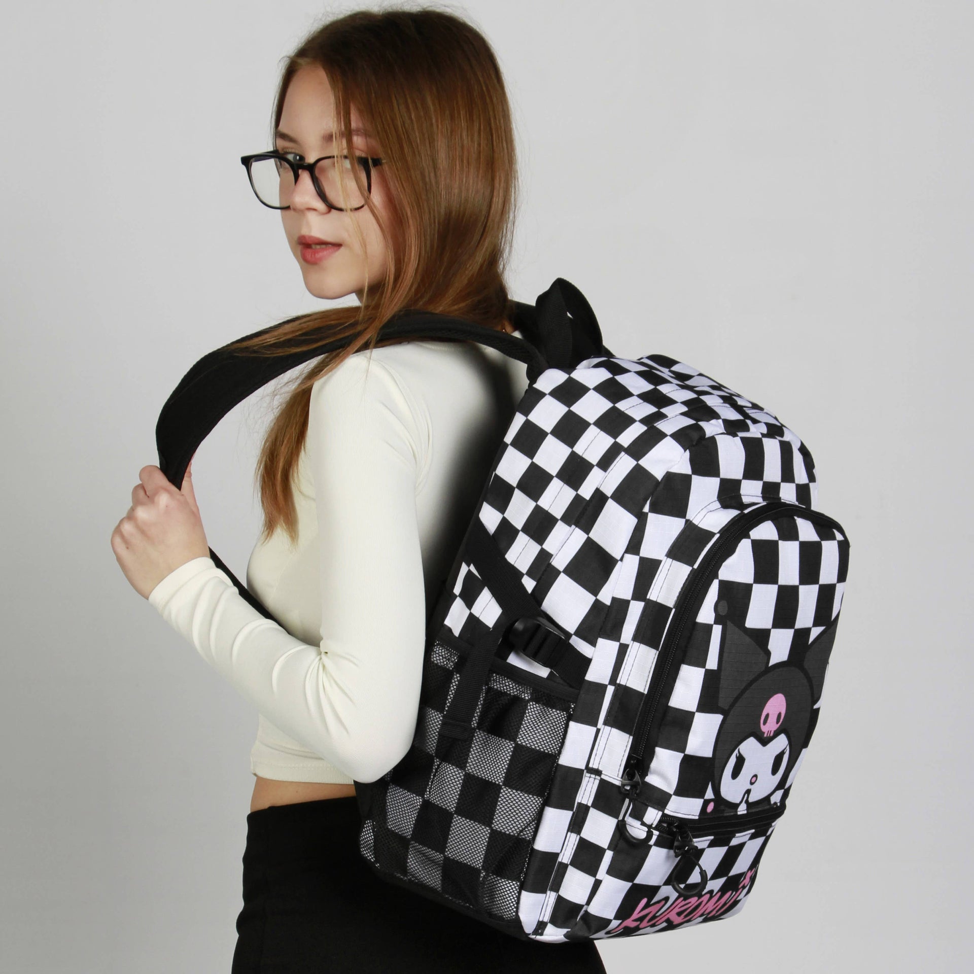 Sac à Dos Fight FAN 2.2 Hello Kitty « Kuromi B et W » – Noir